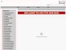Tablet Screenshot of celtite.com